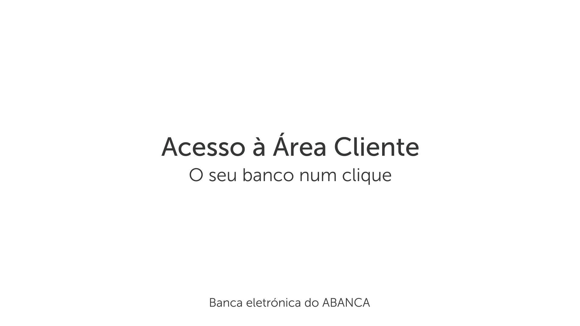 Como aceder à sua Área Cliente