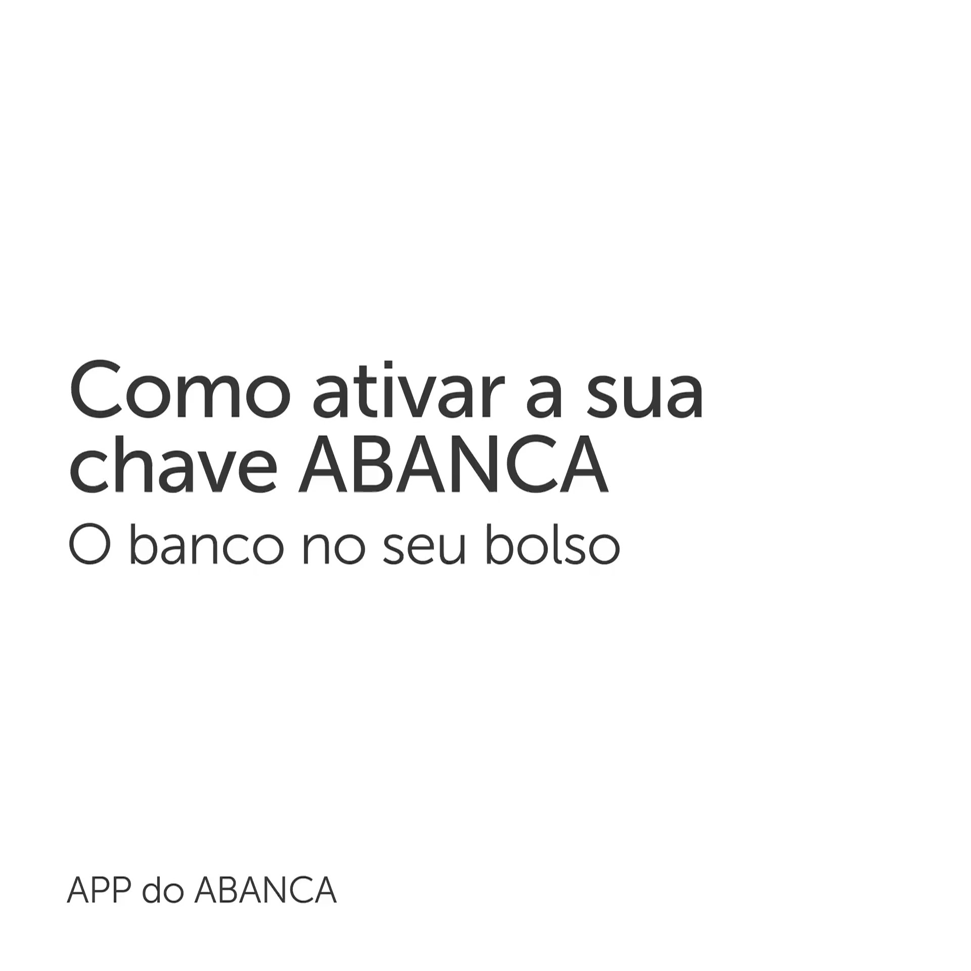 Como Ativar a Chave ABANCA